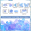 100G Transparent Frosted Resin Beads RESI-SC0003-26-2