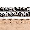 Tibetan Style dZi Beads Strands G-G328-A09-8mm-5
