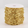 Unwelded Iron Paperclip Chains CH-S125-01B-G-2