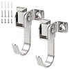 2 Sets Stainless Steel Hook Hangers STAS-HP0001-01A-1