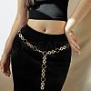 Alloy Ring Link Chain Waist Belly Chains for Women FS-WGC2DCA-01-2