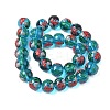 Ocean Theme Handmade Glass Enamel Beads LAMP-D304-02F-2