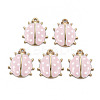 Alloy Enamel Pendants ENAM-N055-027A-NR-1
