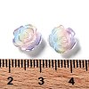 Tricolor Opaque Resin Cabochons X-CRES-P029-C02-3