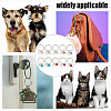 10Pcs Natural Malaysia Jade and Alloy Keychain KEYC-DR00008-5