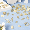  36pcs 18 styles Rack Plating Alloy Pendants FIND-TA0003-01-15