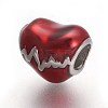 304 Stainless Steel European Beads OPDL-L013-04C-1