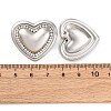 304 Stainless Steel Rhinestone Stud Earrings EJEW-K311-02P-5