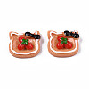 Opaque Epoxy Resin Cabochons CRES-S358-54-2