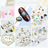 64Pcs 16 Style Zinc Alloy Cabochons MRMJ-AR0001-22-5