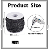 19M Braided Imitation Leather Cords LC-CL0001-02A-2