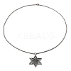 Non-Tarnish 201 Stainless Steel Pendant Necklaces NJEW-B095-01-2