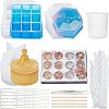 DIY Beauty Makeup Storage Box Epoxy Resin Crafts Kits DIY-OC0003-69-1