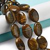 Natural Tiger Eye Beads Strands G-P528-M09-01-2
