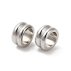 Non-Tarnish 304 Stainless Steel European Beads LS-STAS-H214-05P-2