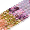 Natural Mixed Gemstone Beads Strands G-D080-A01-02-09-4