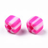 Handmade Polymer Clay Beads Strands CLAY-N010-074-07-4