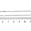 Brass Curb Chains Necklaces for Women NJEW-D302-06P-3