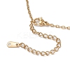 Shell Pearl Pendant Necklaces NJEW-JN05134-02-5