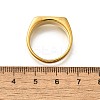 304 Stainless Steel Rectangle Finger Rings for Women RJEW-B120-01G-3