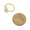 Rack Plating Brass Micro Pave Cubic Zirconia Finger Rings for Women RJEW-M027-01G-01-5