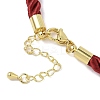 5MM Nylon Twisted Cord Necklace Making FIND-G096-01G-22-3