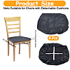 4Pcs Imitation Leather Chair Cover AJEW-CL0002-04-2