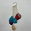 Bohemian Style Alloy Chain with Feather Tassel Cuff Earrings FS-WGB03F7-10-1