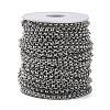 Tarnish Resistant 304 Stainless Steel Rolo Chains STAS-O076-16-3