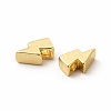 Rack Plating Brass Beads KK-H436-01G-2