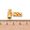 304 Stainless Steel Enamel European Beads STAS-I331-29G-4