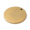 Ion Plating(IP) 304 Stainless Steel Pendants STAS-K270-28B-G-2