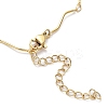 Ion Plating(IP) 304 Stainless Steel Twist Bar Link Chain Necklace X-NJEW-K249-11G-3