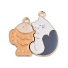 Alloy Enamel Split Pendants ENAM-Z018-02KCG-02-1