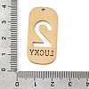 304 Stainless Steel Pendants STAS-D200-02C-G-3