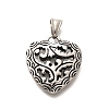 304 Stainless Steel Pendants STAS-Z110-46AS-1