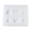 Butterfly & Heart & Bottle DIY Silhouette Silicone Pendant Molds LS-SIMO-H019-04A-3