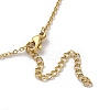 304 Stainless Steel Pendant Necklaces NJEW-U002-03G-3