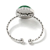 304 Stainless Steel Open Cuff Rings RJEW-C079-05P-4