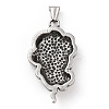 304 Stainless Steel Big Pendants X-STAS-A083-13AS-2