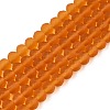 Transparent Glass Beads Strands EGLA-A044-T4mm-MD04-1