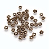 Tibetan Style Alloy Daisy Spacer Beads X-TIBEB-A101757-AB-FF-1