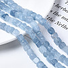 Dyed Natural White Jade Beads Strands G-S364-083A-03-1