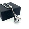 Vintage Paris Eiffel Tower Pendant 304 Stainless Steel Men’s Necklaces EO0985-1
