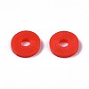 Handmade Polymer Clay Beads Strands CLAY-R089-6mm-T02B-20-4