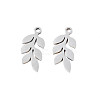 Non-Tarnish 201 Stainless Steel Pendants X-STAS-T044-285P-1