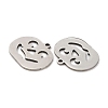 Non-Tarnish 201 Stainless Steel Pendants STAS-E200-03P-2