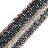 Electroplate Glass Beads Strands EGLA-D020-3x2mm-M2-1