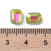 Glass Rhinestone Cabochons RGLA-L029-03B-VRLA-3