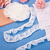 10 Yards Polyester Lace Trims OCOR-TA0002-11C-4